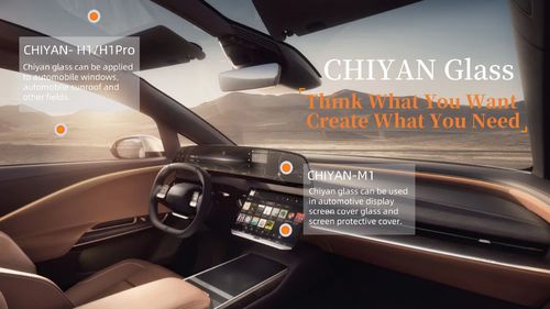 Latest company Solutions about CHIYAN Painéis de vidro de alto aluminosilicato para vidro automotivo