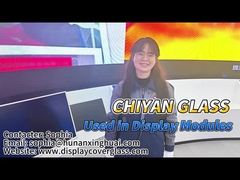 CHIYAN GLASS é amplamente utilizado para painéis de toque módulos cobrir vidro