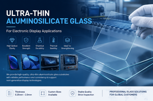 Últimos blogs da empresa sobre Vidro de aluminosilicato ultrafino para tecnologia de exibição moderna