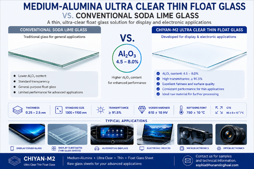 Últimos blogs da empresa sobre Vidro de flutuação ultra-claro de aluminioclitico médio versus vidro convencional de soda de cal