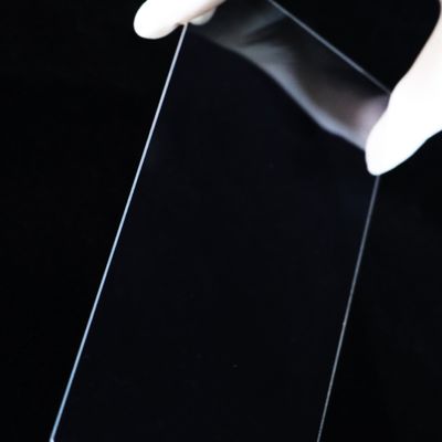 Chapas de vidro de aluminosilicato ultra-claras de alta resistência DOL ≥ 500Mpa Para deslizador de microscópio 1300*1100mm Tamanho regular