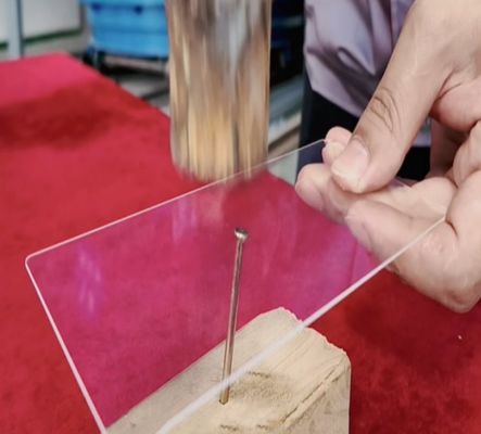 Vidro de tela de telefone de cerâmica premium com fibra à prova de ruptura