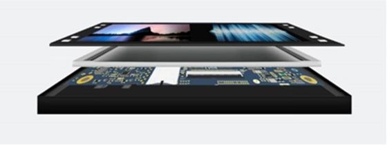 Folha de vidro de cobertura de exibição de folha de vidro de aluminossilicato para vidro de exibição de smartphone