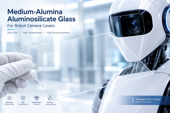 Bom preço Vidro de aluminosilicato ultra-límpido para robótica humanoide on-line